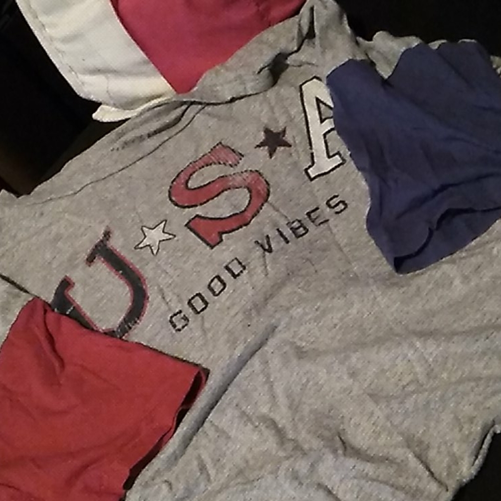 USA crop top